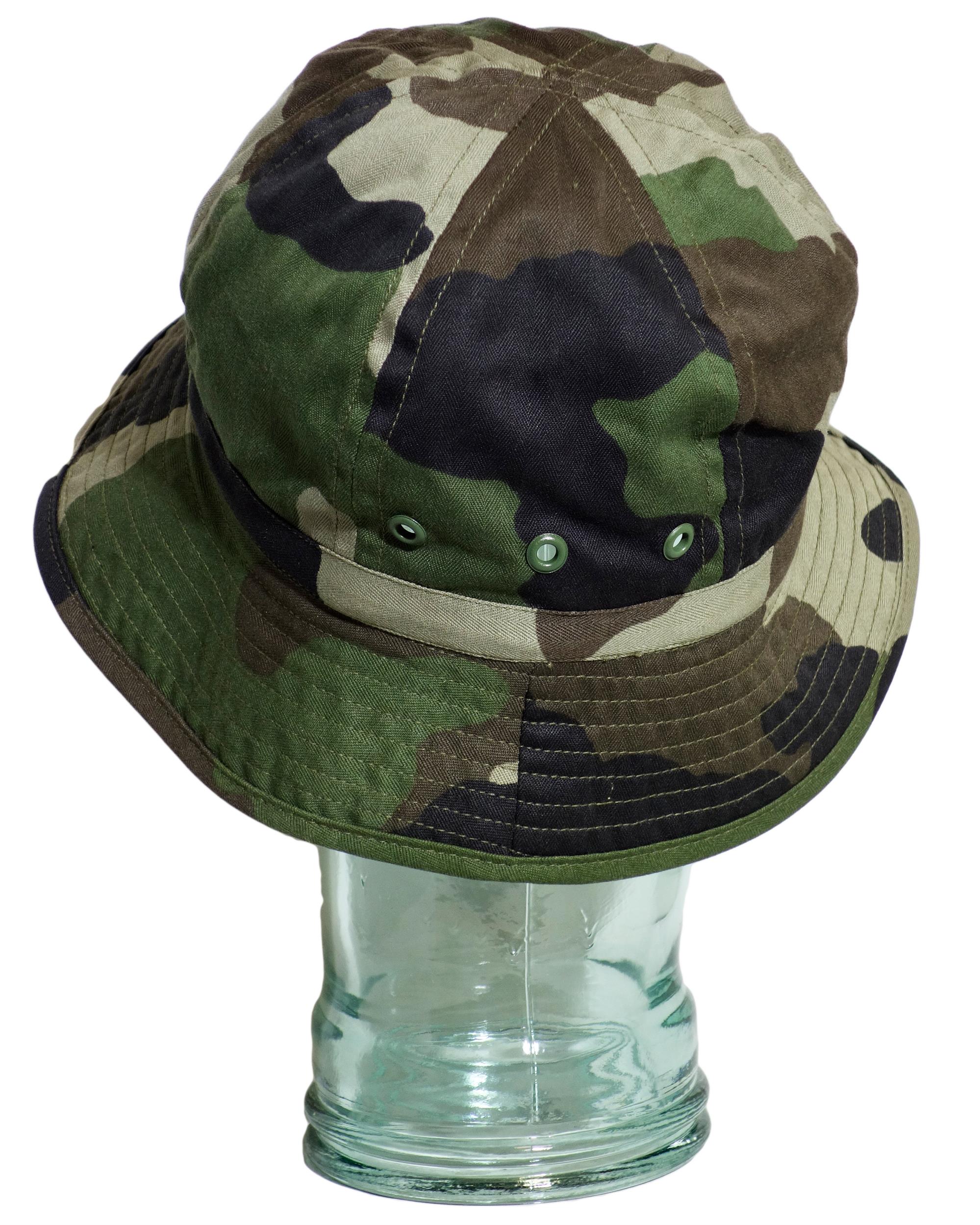 French Army Surplus Woodland Camouflage Bush Boonie Hat Surplus Lost