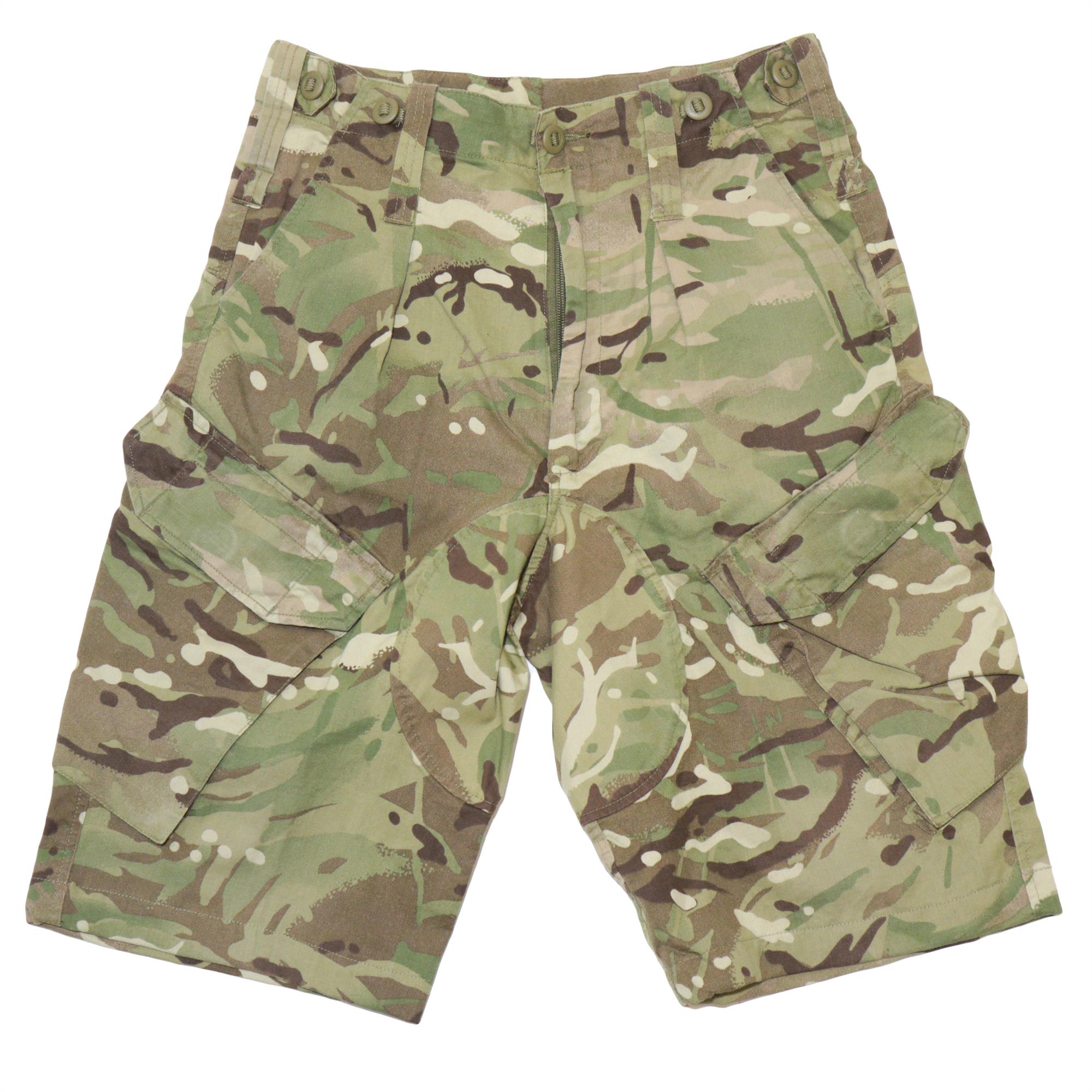 Genuine British Army Surplus MTP Camouflage Shorts - Surplus & Lost