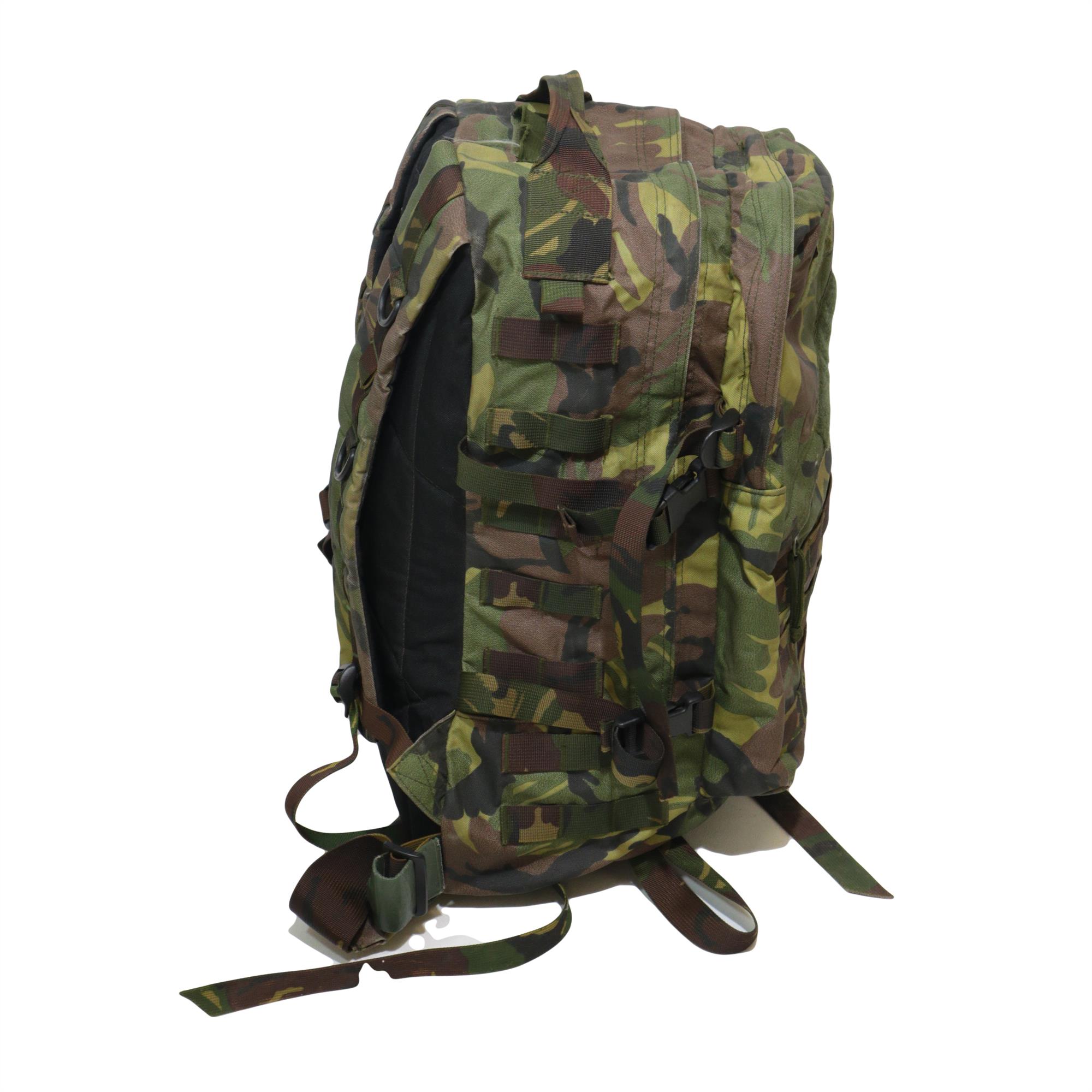 Genuine Dutch Army Surplus 40L Daypack DPM Coyote Camouflage Backpack