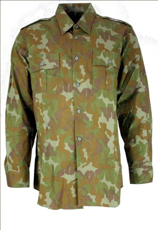 Genuine Romanian Army Surplus Leaf Camo M90 Cotton Shirt - Surplus & Lost