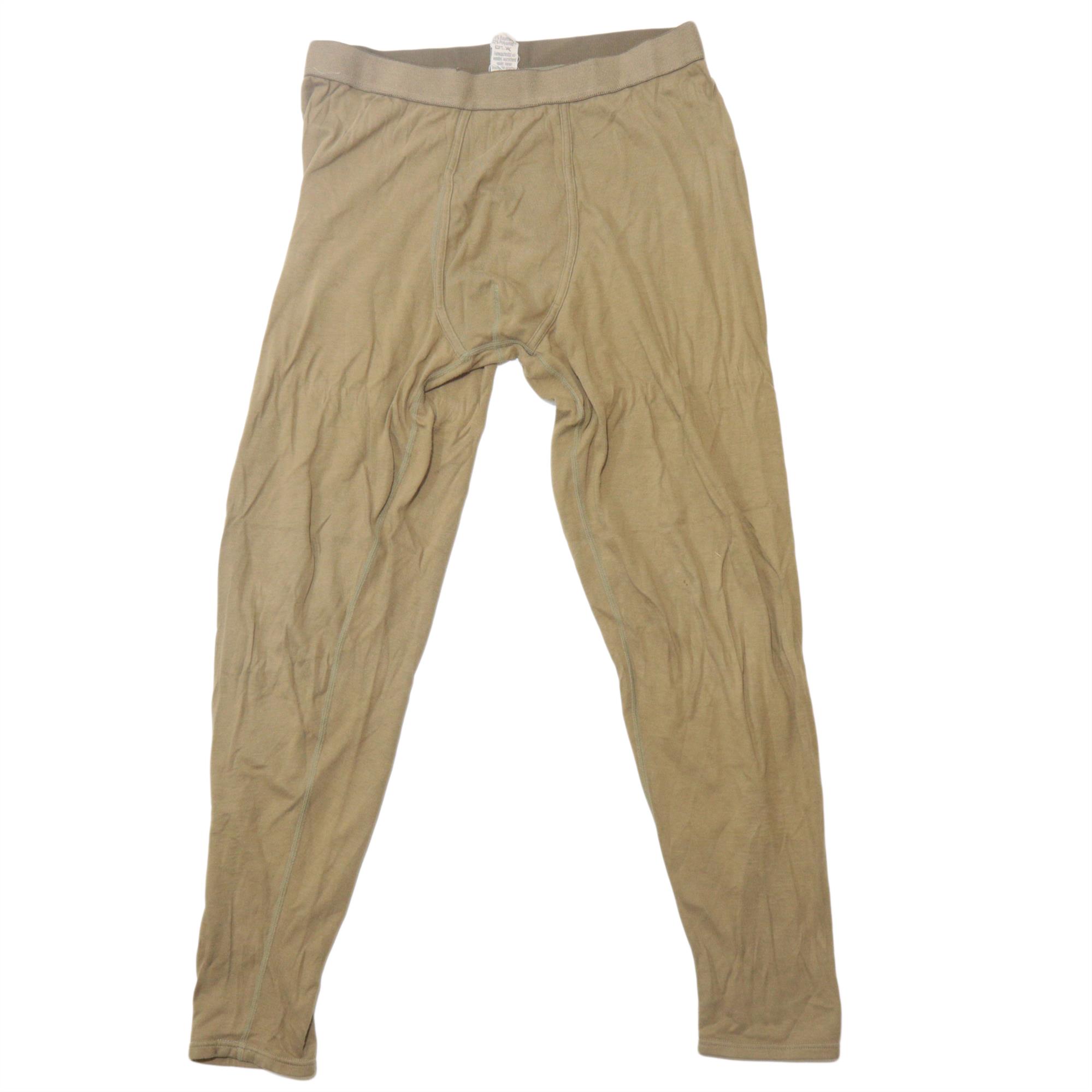 German army surplus brown long johns base layer ( norgi ) trouser ...