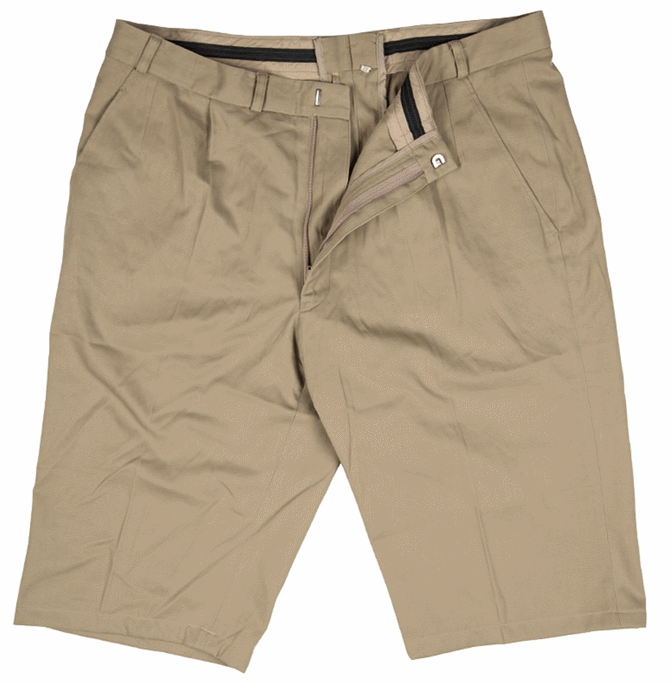 German army surplus khaki coloured bermuda shorts - Surplus & Lost