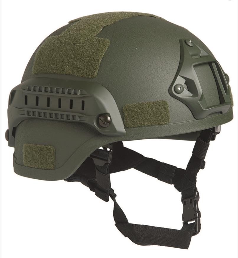 US Army Style Comms Helmet With Rail MICH 2000 - Surplus & Lost