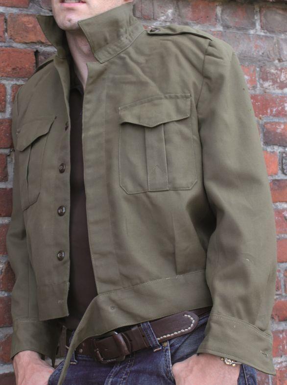 European army surplus IKE style jacket blouson coat - Surplus & Lost