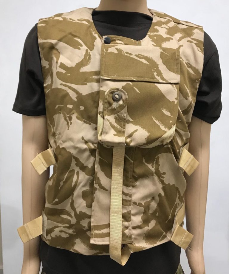 Original NEW British army surplus flak vest DESERT DPM armour carrier ...