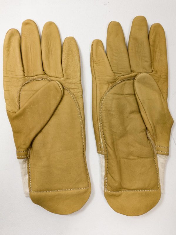 Leather work gardening manual hadling general purpose gloves SMALL
