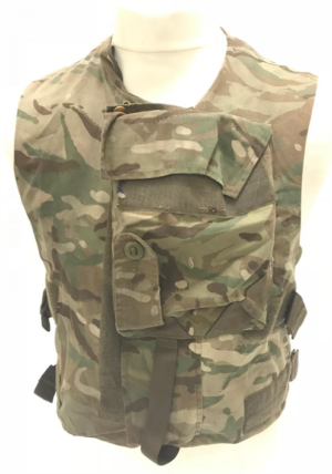 British army surplus MTP camouflage vest armour plate carrier flak