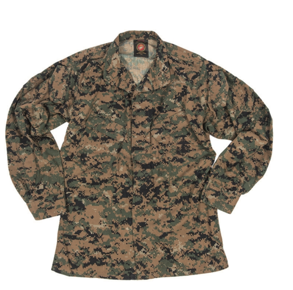 Original USMC digital woodland camo field jacket - Surplus & Lost