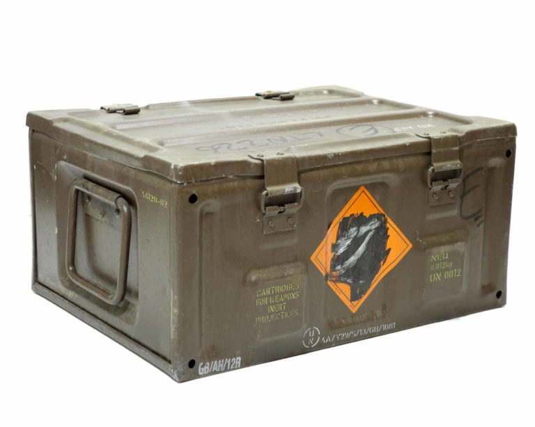 British Army Surplus Large Brown Ammo Ammunition Transport Storage Box Surplus And Lost