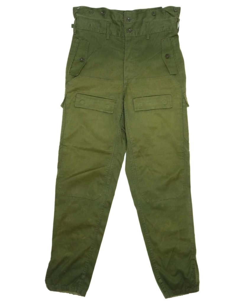 green combat trousers