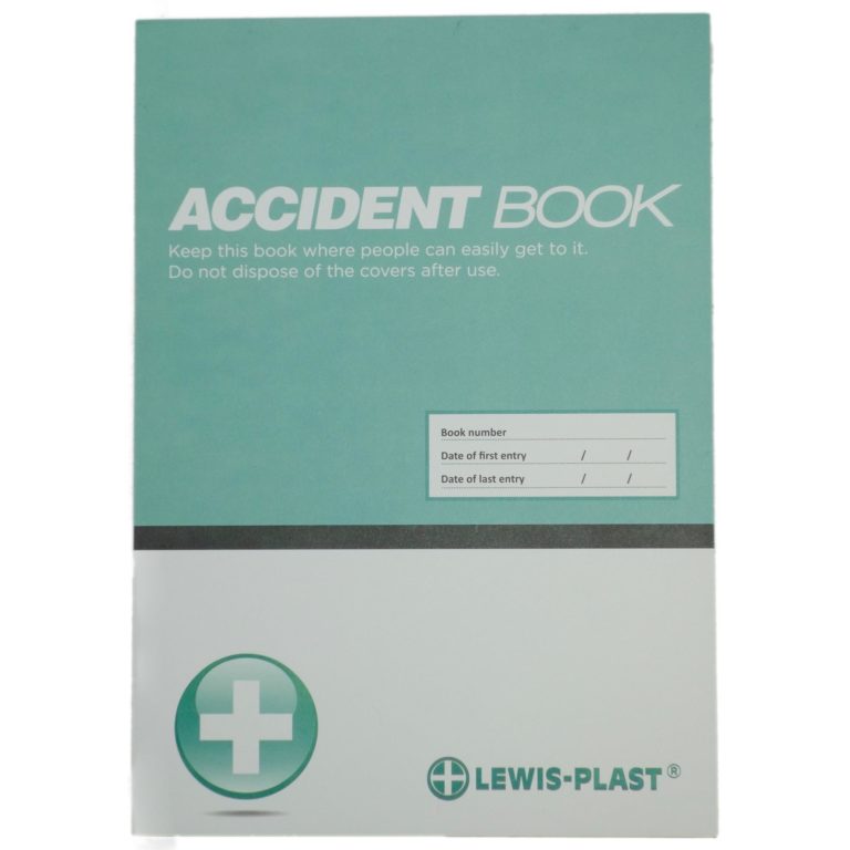 A4 First Aid Accident Book GDPR Compliant 50 Page Report Form RIDDOR ...