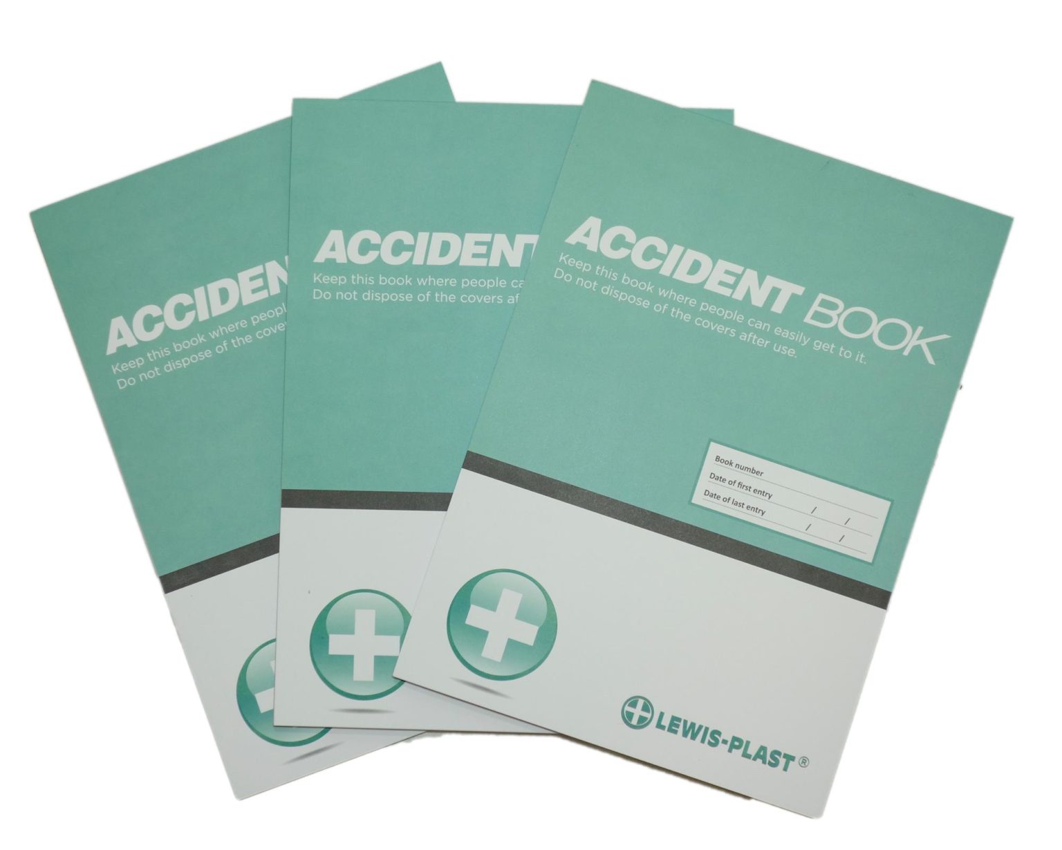 A4 First Aid Accident Book GDPR Compliant 50 Page Report Form RIDDOR