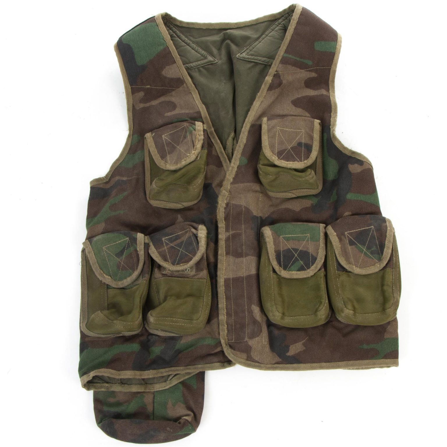 Nato european army surplus woodland camouflage load bearing combat vest