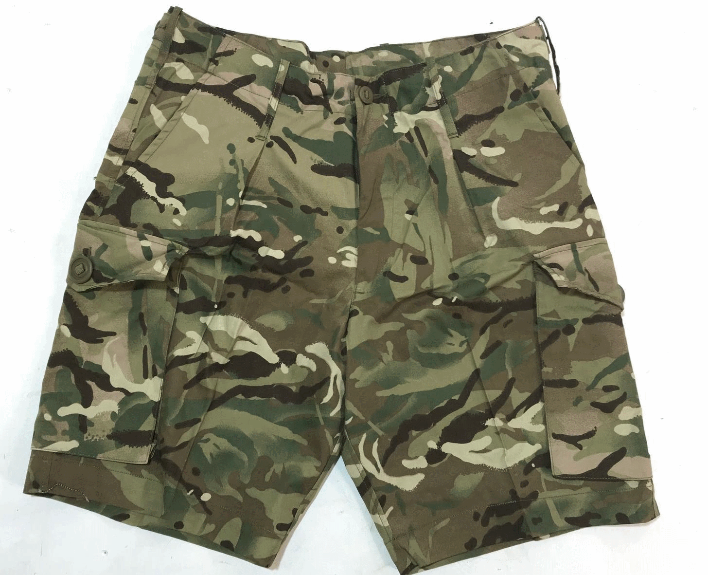 New British Army MTP Camouflage Cargo Combat Shorts Genuine Military ...