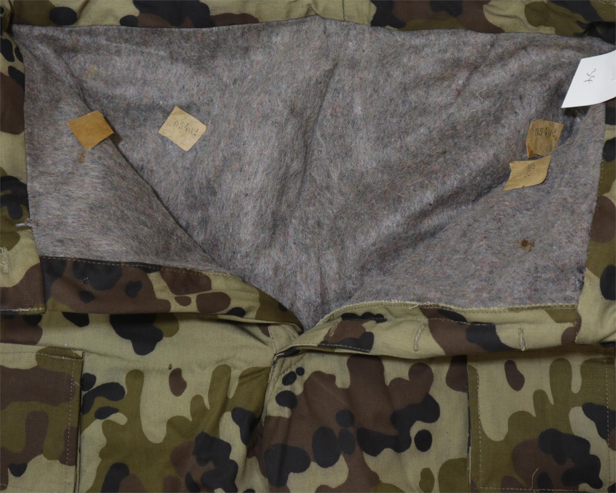 Genuine Romanian Army Surplus Camouflage Trousers Wool Lined GRADE 1 ...