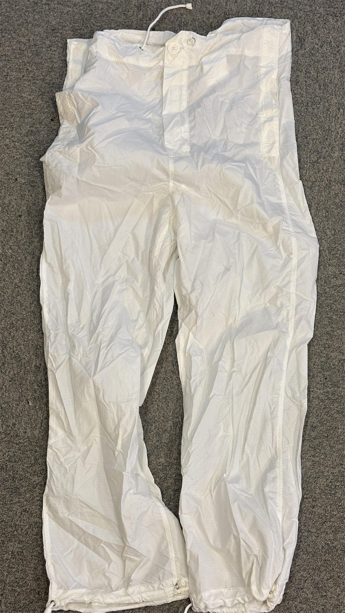 Original Dutch army snow pants winter BDU white trousers military surplus  issue