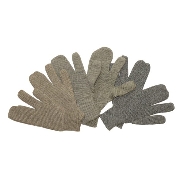 Swiss Army Surplus 3 Finger Wool Gloves with trigger finger - Image 2