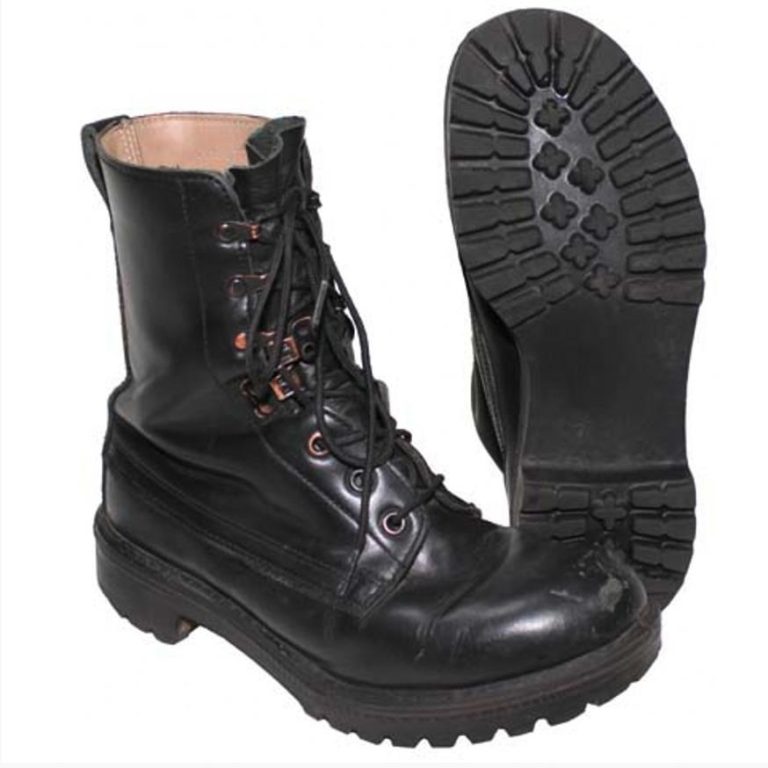 Genuine British Army Surplus Leather Black Combat Boots - Surplus & Lost