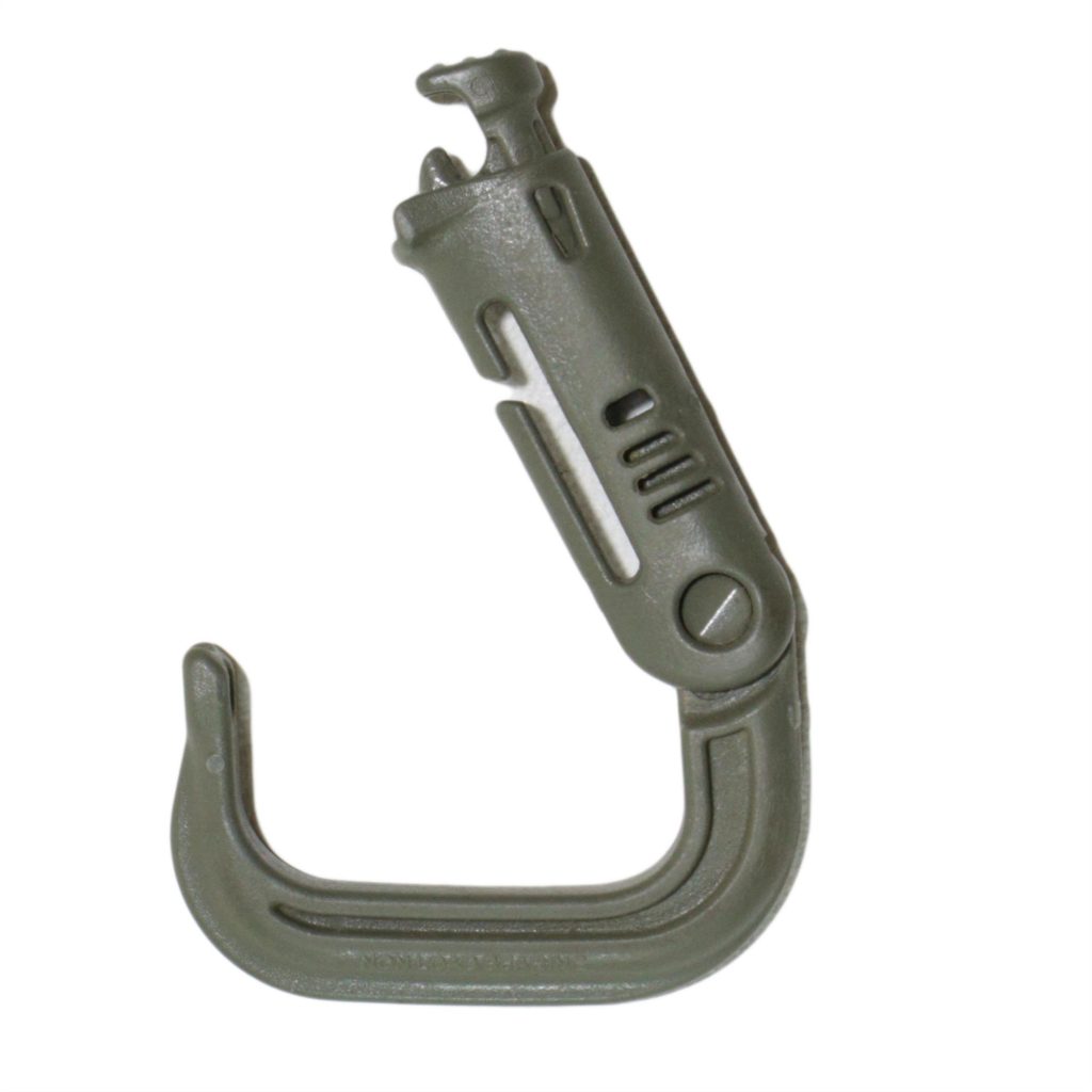 2 x Genuine GhillieTex Grimloc IRR ITW NEXUS Carabiner Plastic Olive ...