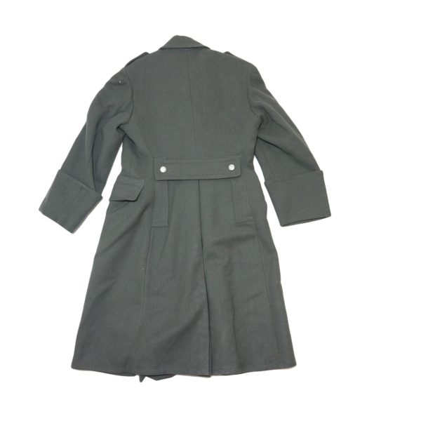 Genuine Vintage Austrian Army Surplus Grey Trench Coat - Image 2