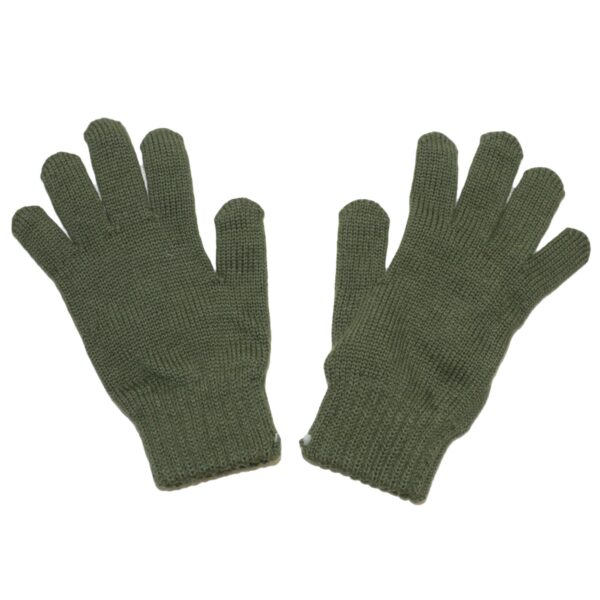 Genuine French Army Surplus Wool Gloves Unissued New