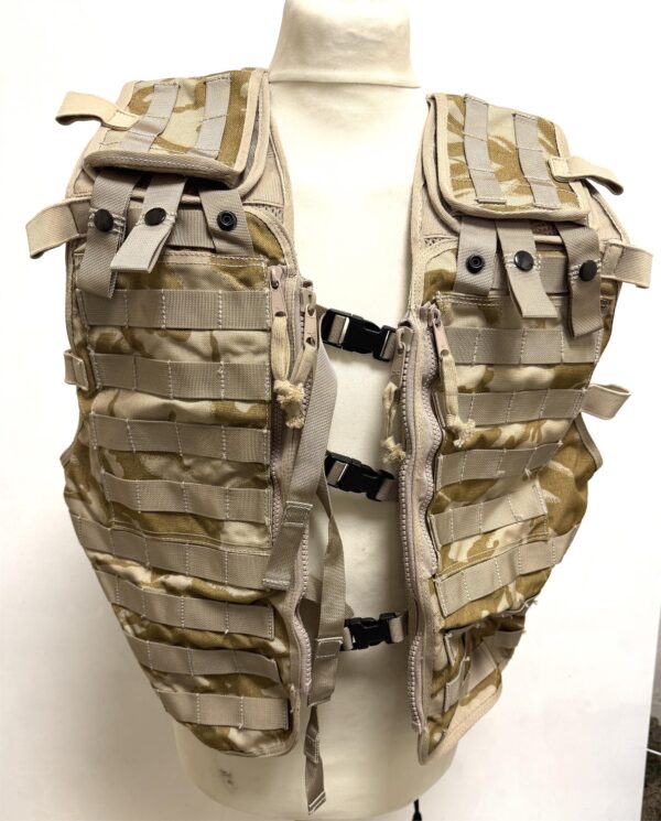 British army surplus desert DPM load carrying tactical  MOLLE vest